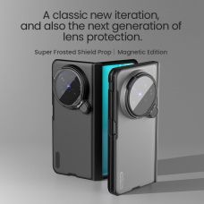 Nillkin Frosted shield Prop Magnetic Camera protective cover case for Vivo X Fold 6 (Vivo X Fold6) (Transparent Lens Guard Version)