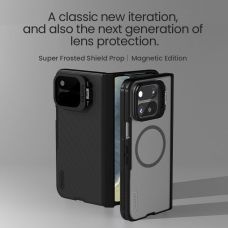 Nillkin Super Frosted Shield Prop Magnetic Transparent Lens Guard Edition Matte cover case for Google Pixel 11 Pro Fold