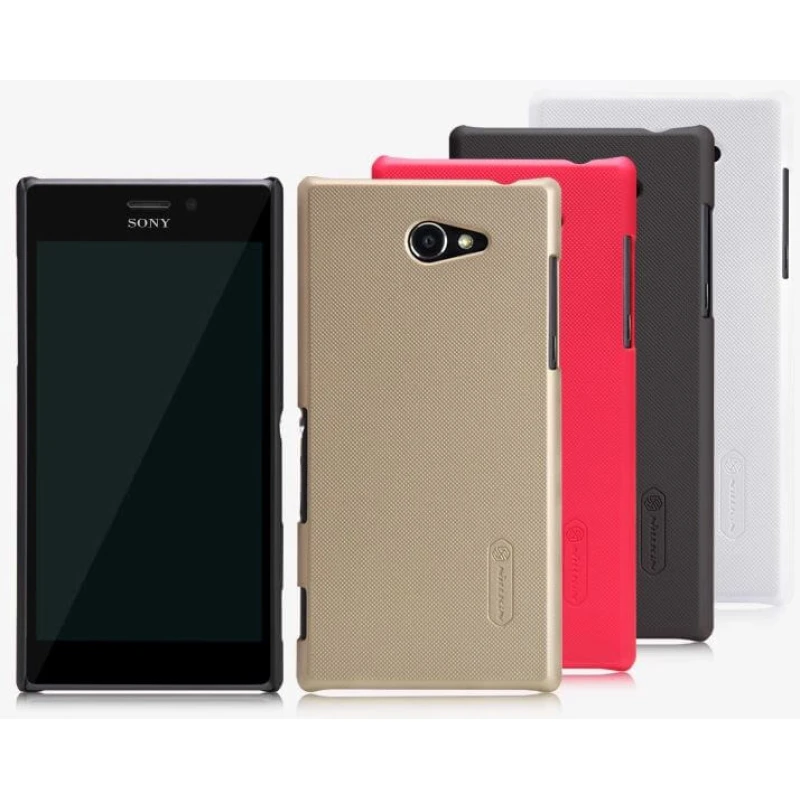 Nillkin Super Frosted Shield Matte cover case for Sony Xperia M2 (S50H) official NILLKIN store Nillkin Super Frosted Shield Matte cover case for Sony Xperia M2 (S50H) order from official NILLKIN store