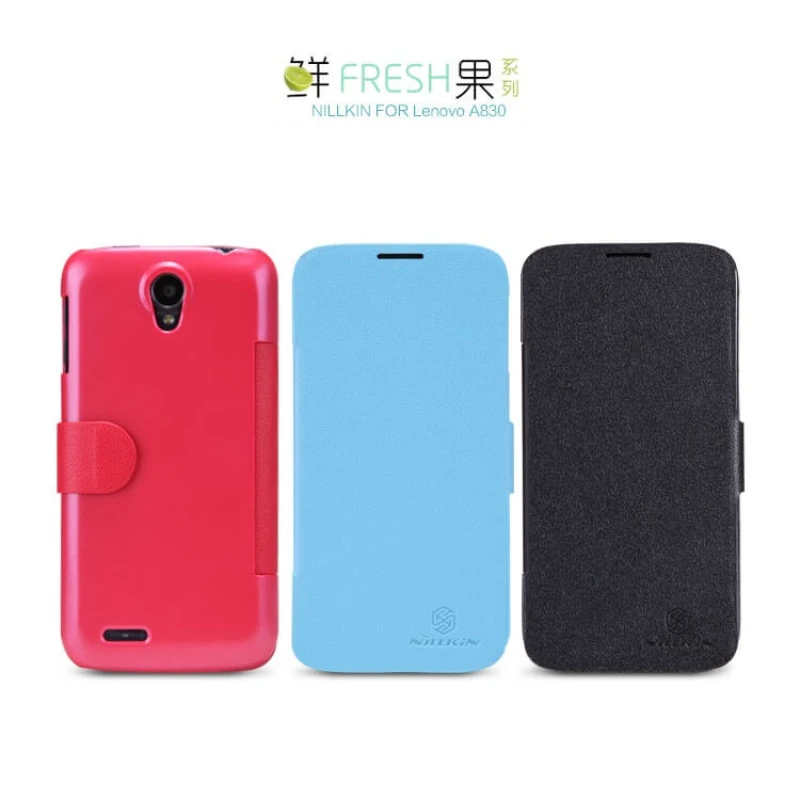 Nillkin Fresh Series Leather case for Lenovo A830 official NILLKIN store Nillkin Fresh Series Leather case for Lenovo A830 order from official NILLKIN store
