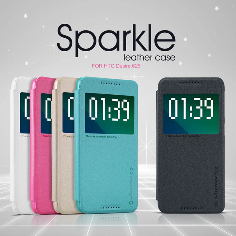Nillkin Sparkle Series New Leather case for HTC Desire 626 (D626) official NILLKIN store Nillkin Sparkle Series New Leather case for HTC Desire 626 (D626) order from official NILLKIN store