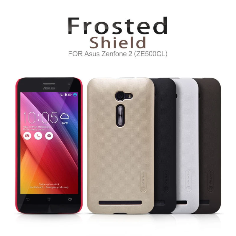 Nillkin Super Frosted Shield Matte cover case for ASUS ZenFone 2 5.0 (ZE500CL) official NILLKIN store Nillkin Super Frosted Shield Matte cover case for ASUS ZenFone 2 5.0 (ZE500CL) order from official NILLKIN store