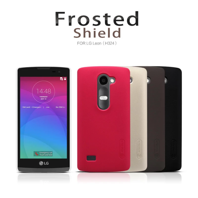 Nillkin Super Frosted Shield Matte cover case for LG Leon (H324 H340N H326T) official NILLKIN store Nillkin Super Frosted Shield Matte cover case for LG Leon (H324 H340N H326T) order from official NILLKIN store