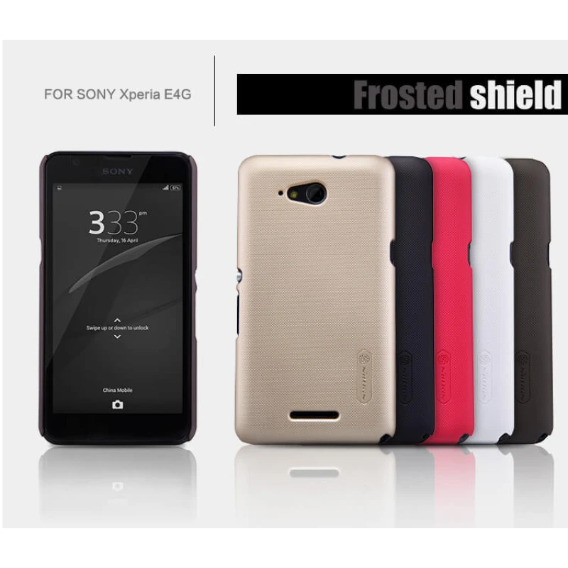Nillkin Super Frosted Shield Matte cover case for Sony Xperia E4G (E2033 E2003 E2053 E2006 E2043) official NILLKIN store Nillkin Super Frosted Shield Matte cover case for Sony Xperia E4G (E2033 E2003 E2053 E2006 E2043) order from official NILLKIN store