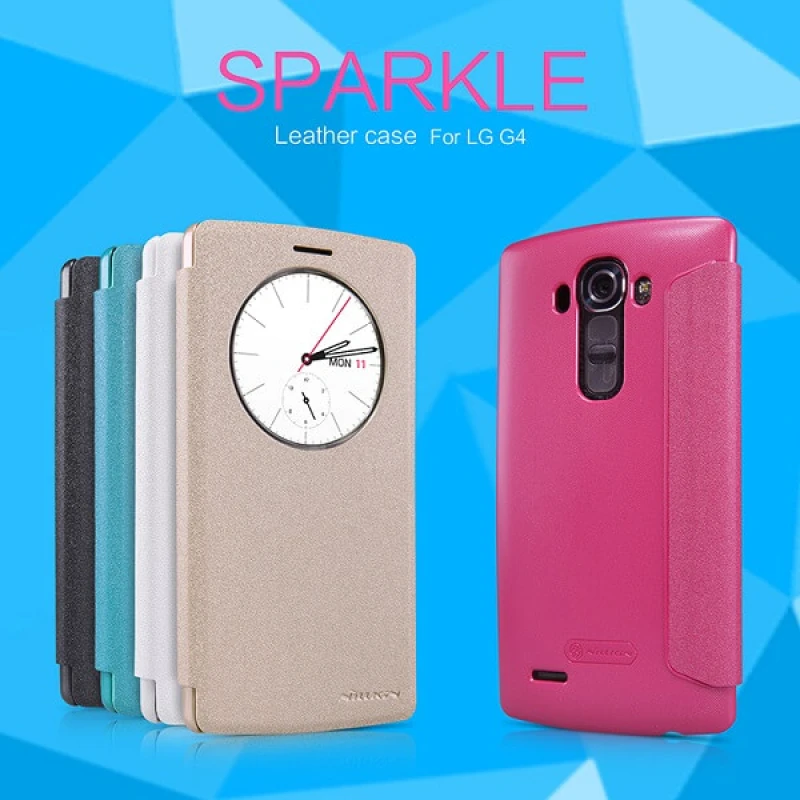 Nillkin Sparkle Series New Leather case for LG G4 (H810/H815/VS999/F500/F500S/F500K/F500L) official NILLKIN store Nillkin Sparkle Series New Leather case for LG G4 (H810/H815/VS999/F500/F500S/F500K/F500L) order from official NILLKIN store