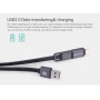 Nillkin Combo Lightning+MicroUSB high quality cable (Plus Cable) order from official NILLKIN store