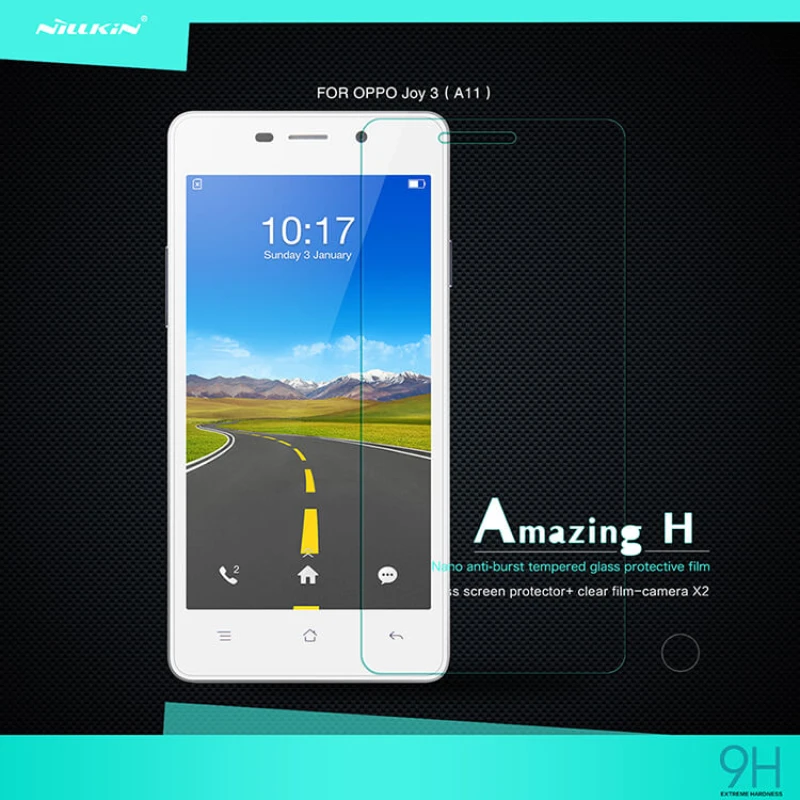 Nillkin Amazing H tempered glass screen protector for Oppo Joy 3 (A11) official NILLKIN store Nillkin Amazing H tempered glass screen protector for Oppo Joy 3 (A11) order from official NILLKIN store