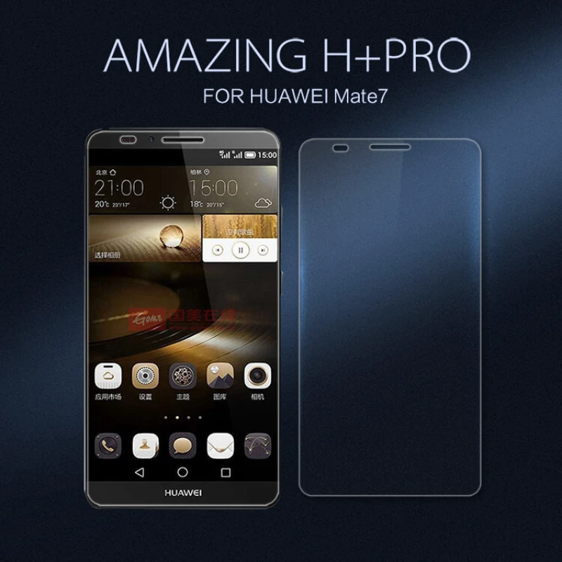 Nillkin Amazing H+ Pro tempered glass screen protector for Huawei Ascend Mate 7 official NILLKIN store Nillkin Amazing H+ Pro tempered glass screen protector for Huawei Ascend Mate 7 order from official NILLKIN store