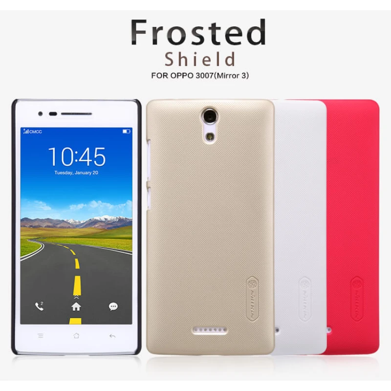 Nillkin Super Frosted Shield Matte cover case for Oppo Mirror 3 (3007) official NILLKIN store Nillkin Super Frosted Shield Matte cover case for Oppo Mirror 3 (3007) order from official NILLKIN store