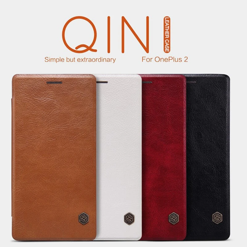 Nillkin Qin Series Leather case for Oneplus 2 (Two A2001) official NILLKIN store Nillkin Qin Series Leather case for Oneplus 2 (Two A2001) order from official NILLKIN store