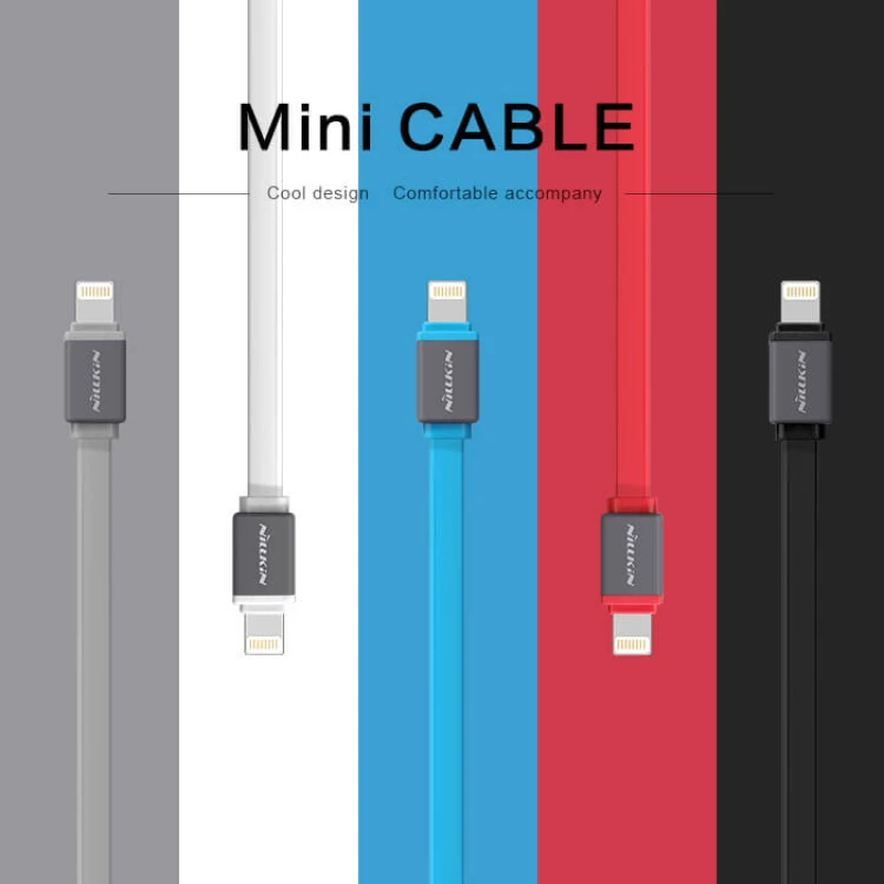 Nillkin Aurora Mini Lightning high quality cable official NILLKIN store Nillkin Aurora Mini Lightning high quality cable order from official NILLKIN store