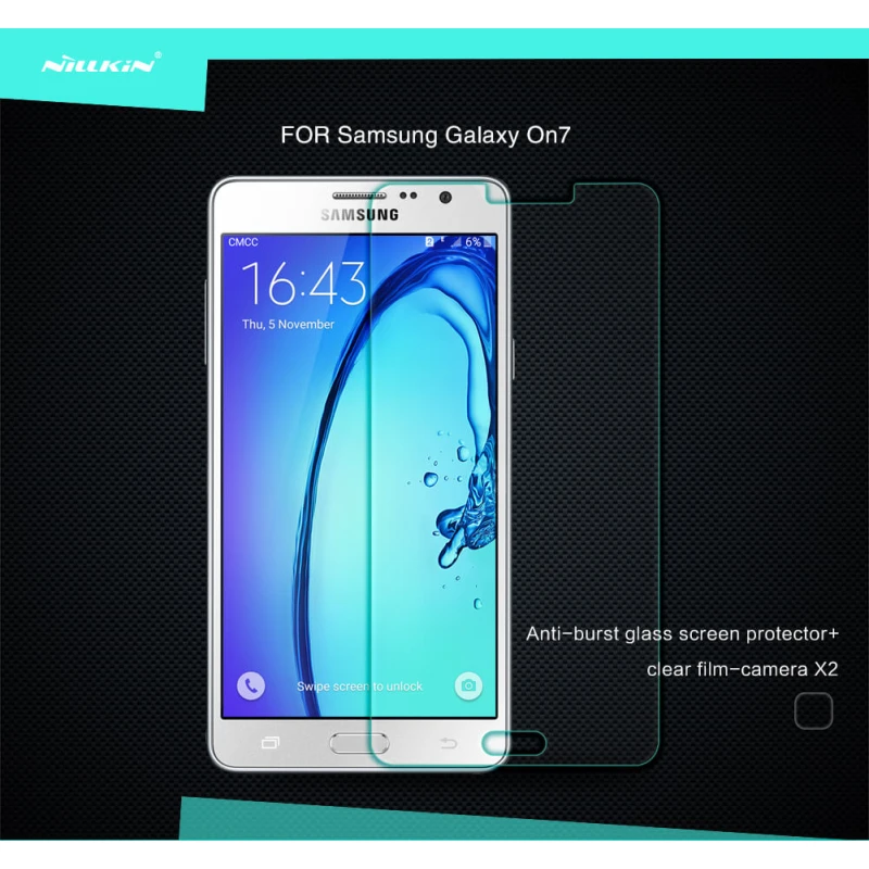 Nillkin Amazing H tempered glass screen protector for Samsung Galaxy On7 (G6000 G600 O7) official NILLKIN store Nillkin Amazing H tempered glass screen protector for Samsung Galaxy On7 (G6000 G600 O7) order from official NILLKIN store
