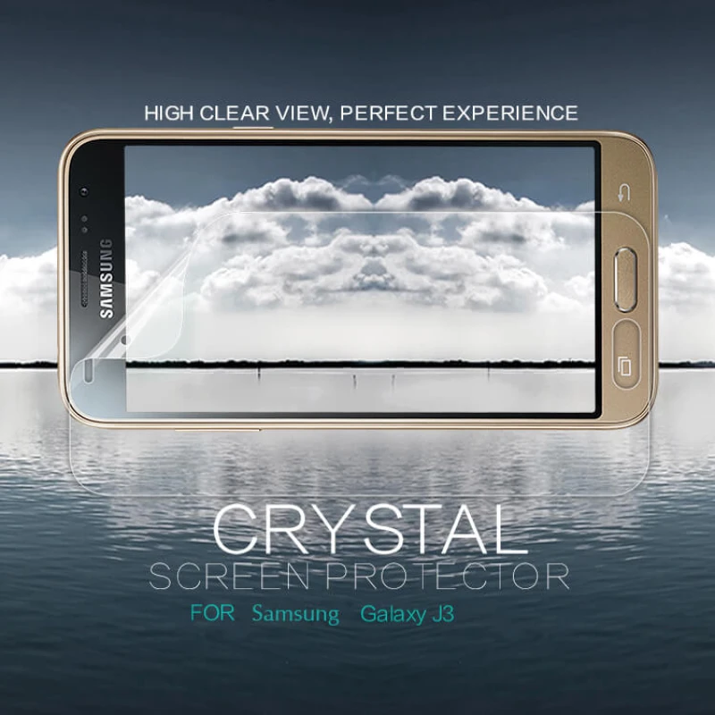 Nillkin Super Clear Anti-fingerprint Protective Film for Samsung Galaxy J3 official NILLKIN store Nillkin Super Clear Anti-fingerprint Protective Film for Samsung Galaxy J3 order from official NILLKIN store