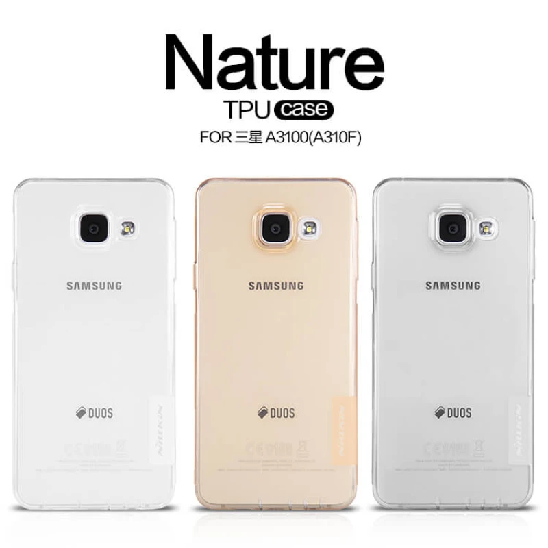 Nillkin Nature Series TPU case for Samsung A3100 (A310F) official NILLKIN store Nillkin Nature Series TPU case for Samsung A3100 (A310F) order from official NILLKIN store