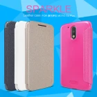 Nillkin Sparkle Series New Leather case for Motorola Moto G4 Plus 5.5