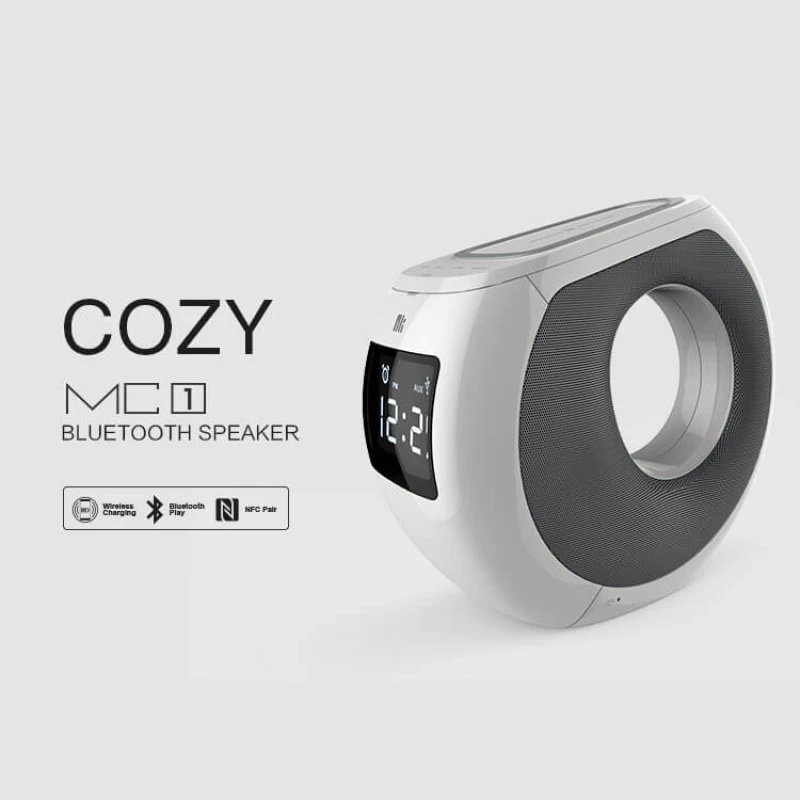 NK Enjoy COZY MC1 Bluetooth speaker (NK MC1 Nillkin sub-brand) (NFC Pair, Wireless charger) official NILLKIN store NK Enjoy COZY MC1 Bluetooth speaker (NK MC1 Nillkin sub-brand) (NFC Pair, Wireless charger) order from official NILLKIN store