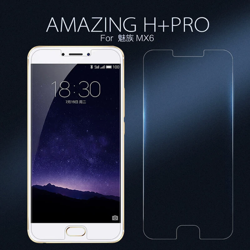 Nillkin Amazing H+ Pro tempered glass screen protector for Meizu MX6 official NILLKIN store Nillkin Amazing H+ Pro tempered glass screen protector for Meizu MX6 order from official NILLKIN store