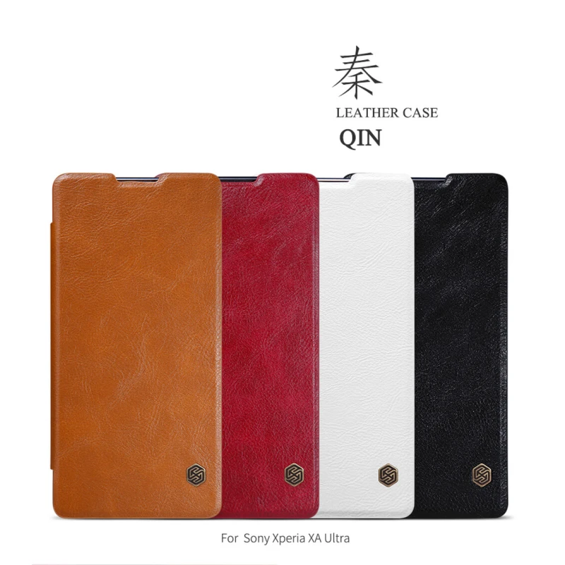 Nillkin Qin Series Leather case for Sony Xperia XA Ultra official NILLKIN store Nillkin Qin Series Leather case for Sony Xperia XA Ultra order from official NILLKIN store