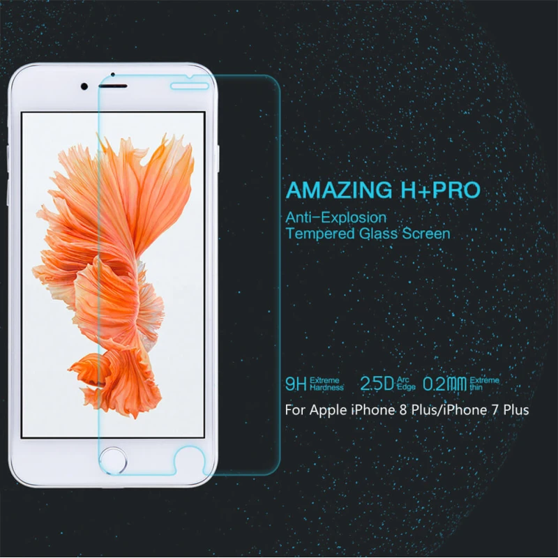 Nillkin Amazing H+ Pro tempered glass screen protector for Apple iPhone 8 Plus / 7 Plus official NILLKIN store Nillkin Amazing H+ Pro tempered glass screen protector for Apple iPhone 8 Plus / 7 Plus order from official NILLKIN store