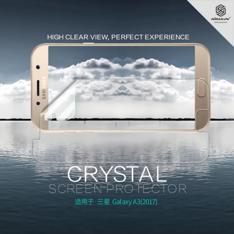Nillkin Super Clear Anti-fingerprint Protective Film for Samsung Galaxy A3 (2017) official NILLKIN store Nillkin Super Clear Anti-fingerprint Protective Film for Samsung Galaxy A3 (2017) order from official NILLKIN store