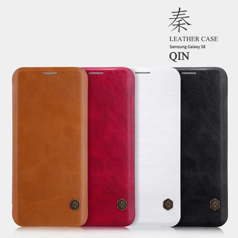 Nillkin Qin Series Leather case for Samsung Galaxy S8 official NILLKIN store Nillkin Qin Series Leather case for Samsung Galaxy S8 order from official NILLKIN store