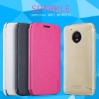 Nillkin Sparkle Series New Leather case for Motorola Moto G5 XT1670 XT1671 XT1672 XT1675 XT1676 XT1677