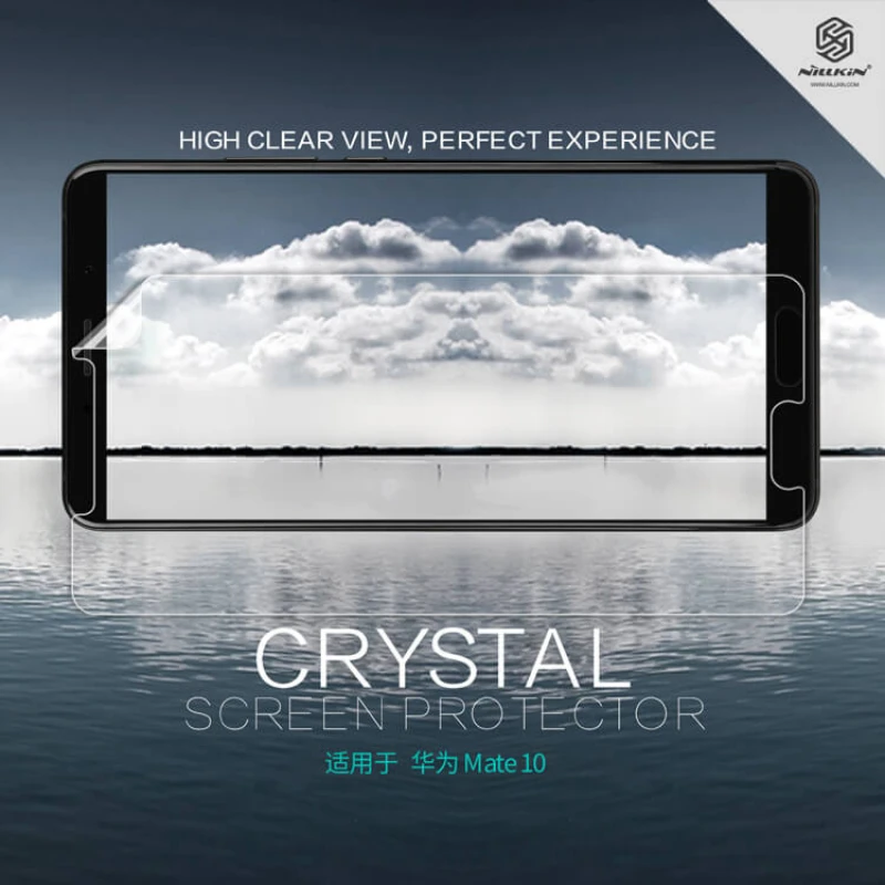 Nillkin Super Clear Anti-fingerprint Protective Film for Huawei Mate 10 official NILLKIN store Nillkin Super Clear Anti-fingerprint Protective Film for Huawei Mate 10 order from official NILLKIN store