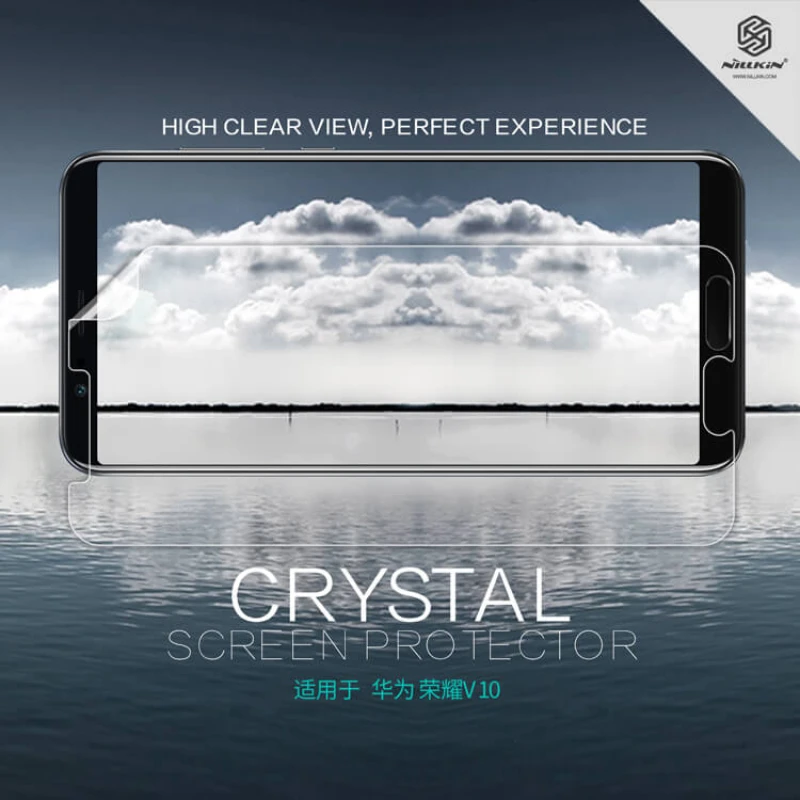Nillkin Super Clear Anti-fingerprint Protective Film for Huawei Honor V10 (Honor View 10) official NILLKIN store Nillkin Super Clear Anti-fingerprint Protective Film for Huawei Honor V10 (Honor View 10) order from official NILLKIN store