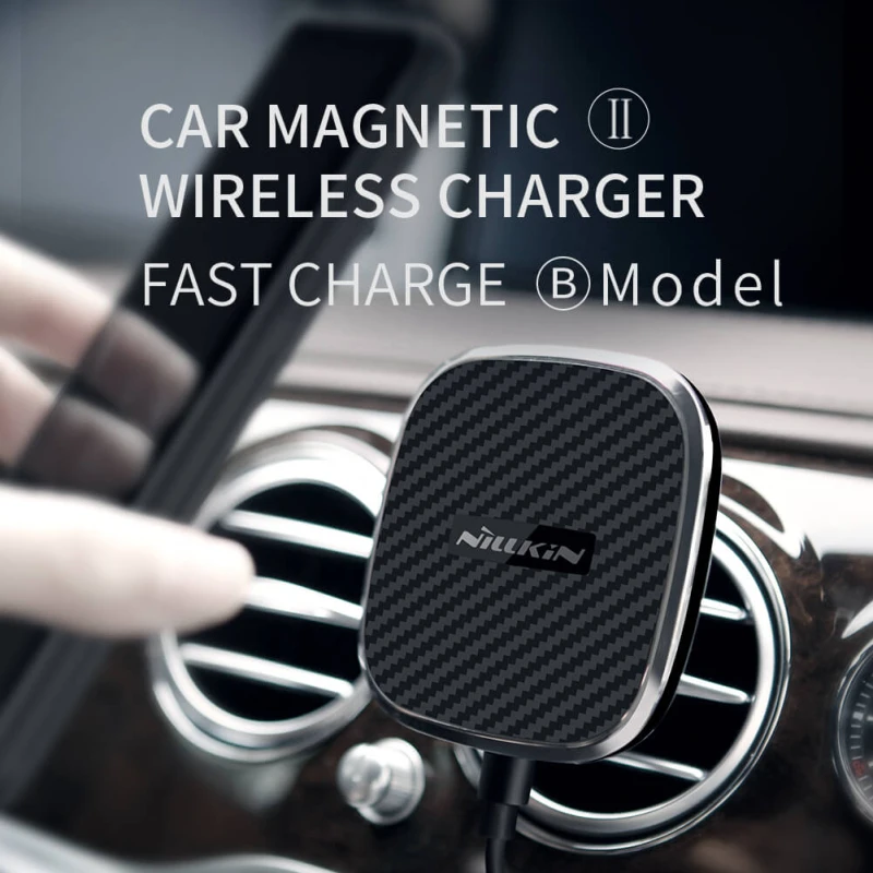 Nillkin Car Magnetic QI Wireless Charger II (model B) (FAST Charge) official NILLKIN store Nillkin Car Magnetic QI Wireless Charger II (model B) (FAST Charge) order from official NILLKIN store