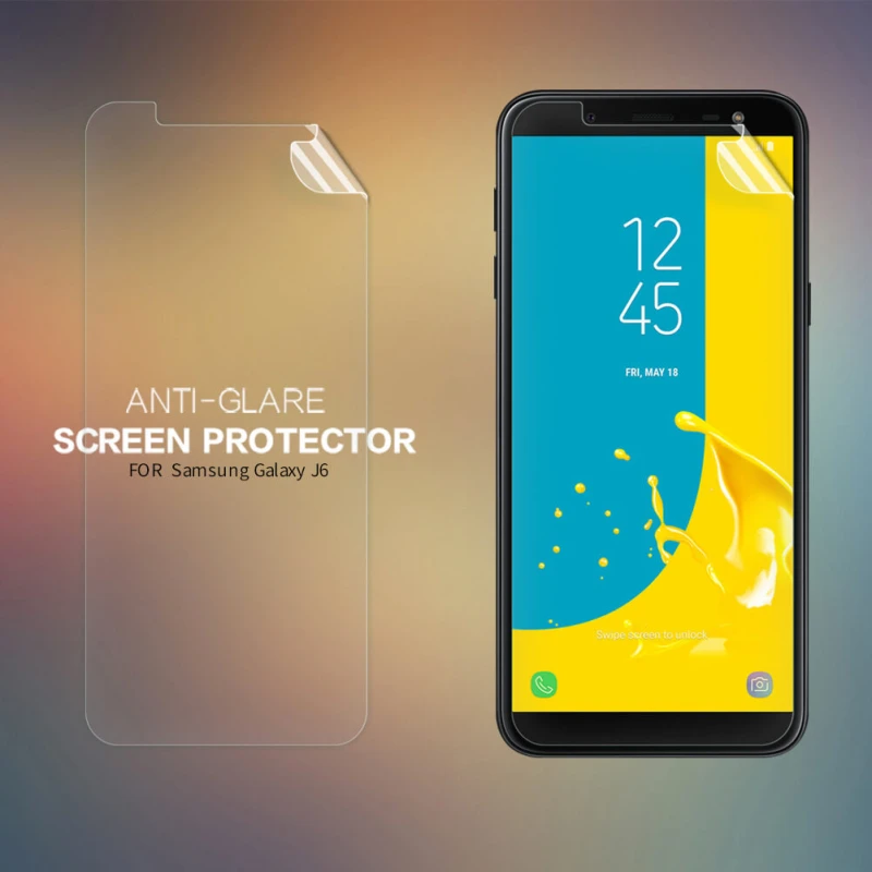 Nillkin Matte Scratch-resistant Protective Film for Samsung Galaxy J6 (J600) official NILLKIN store Nillkin Matte Scratch-resistant Protective Film for Samsung Galaxy J6 (J600) order from official NILLKIN store