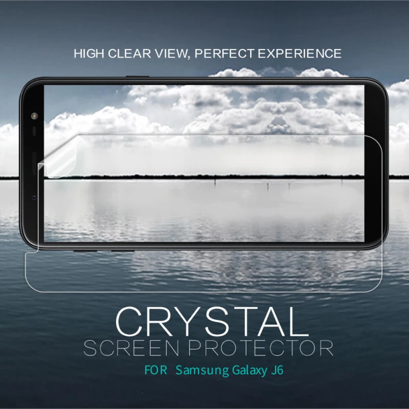 Nillkin Super Clear Anti-fingerprint Protective Film for Samsung Galaxy J6 (J600) official NILLKIN store Nillkin Super Clear Anti-fingerprint Protective Film for Samsung Galaxy J6 (J600) order from official NILLKIN store