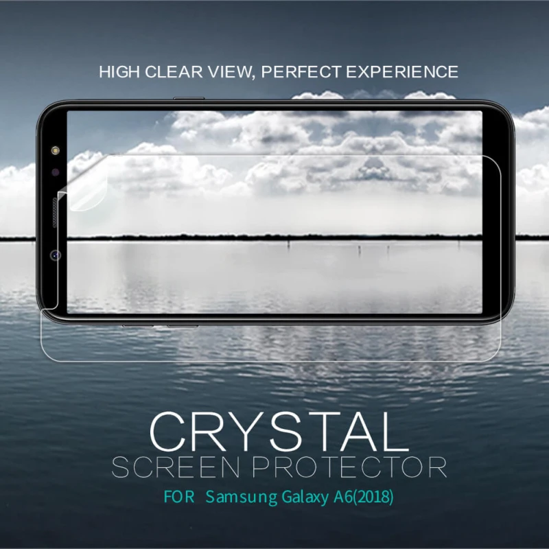Nillkin Super Clear Anti-fingerprint Protective Film for Samsung Galaxy A6 (2018) official NILLKIN store Nillkin Super Clear Anti-fingerprint Protective Film for Samsung Galaxy A6 (2018) order from official NILLKIN store