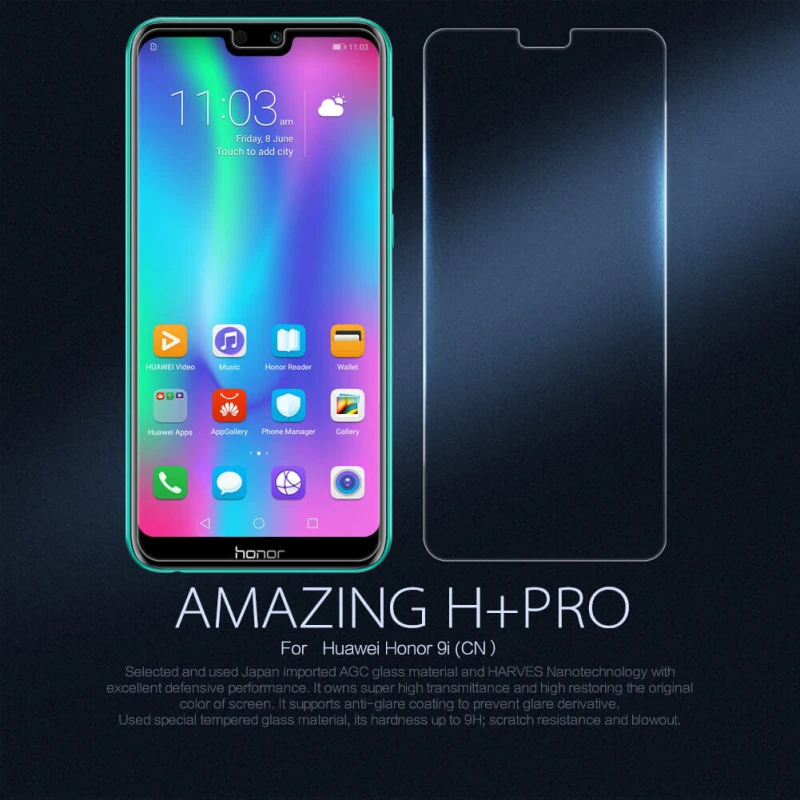 Nillkin Amazing H+ Pro tempered glass screen protector for Huawei Honor 9i (CN) official NILLKIN store Nillkin Amazing H+ Pro tempered glass screen protector for Huawei Honor 9i (CN) order from official NILLKIN store