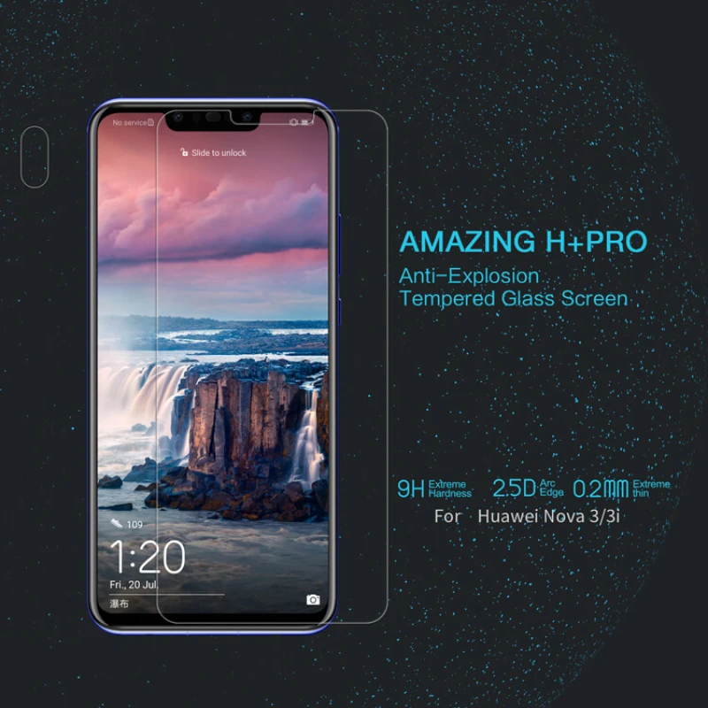Nillkin Amazing H+ Pro tempered glass screen protector for Huawei Nova 3, Huawei Nova 3i, P Smart Plus official NILLKIN store Nillkin Amazing H+ Pro tempered glass screen protector for Huawei Nova 3, Huawei Nova 3i, P Smart Plus order from official NILLKIN store