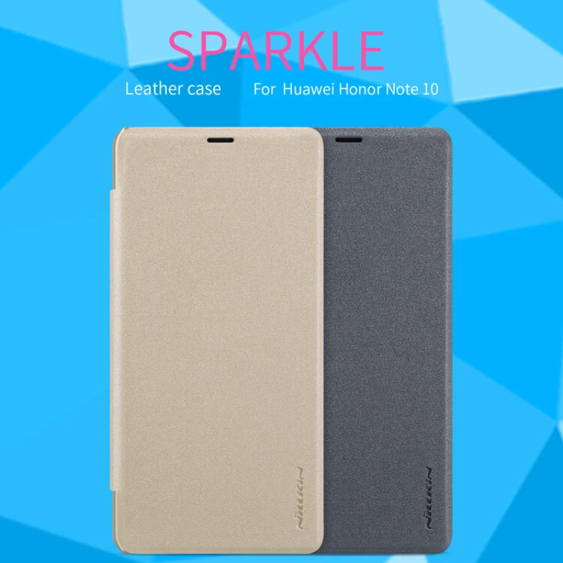 Nillkin Sparkle Series New Leather case for Huawei Honor Note 10 official NILLKIN store Nillkin Sparkle Series New Leather case for Huawei Honor Note 10 order from official NILLKIN store