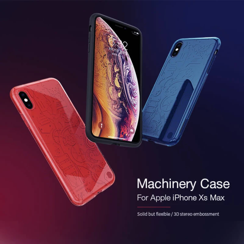 Nillkin Machinery series protective case for Apple iPhone XS Max official NILLKIN store Nillkin Machinery series protective case for Apple iPhone XS Max order from official NILLKIN store