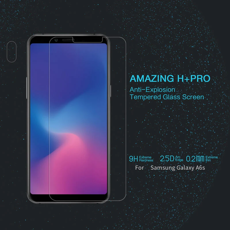 Nillkin Amazing H+ Pro tempered glass screen protector for Samsung Galaxy A6s official NILLKIN store Nillkin Amazing H+ Pro tempered glass screen protector for Samsung Galaxy A6s order from official NILLKIN store