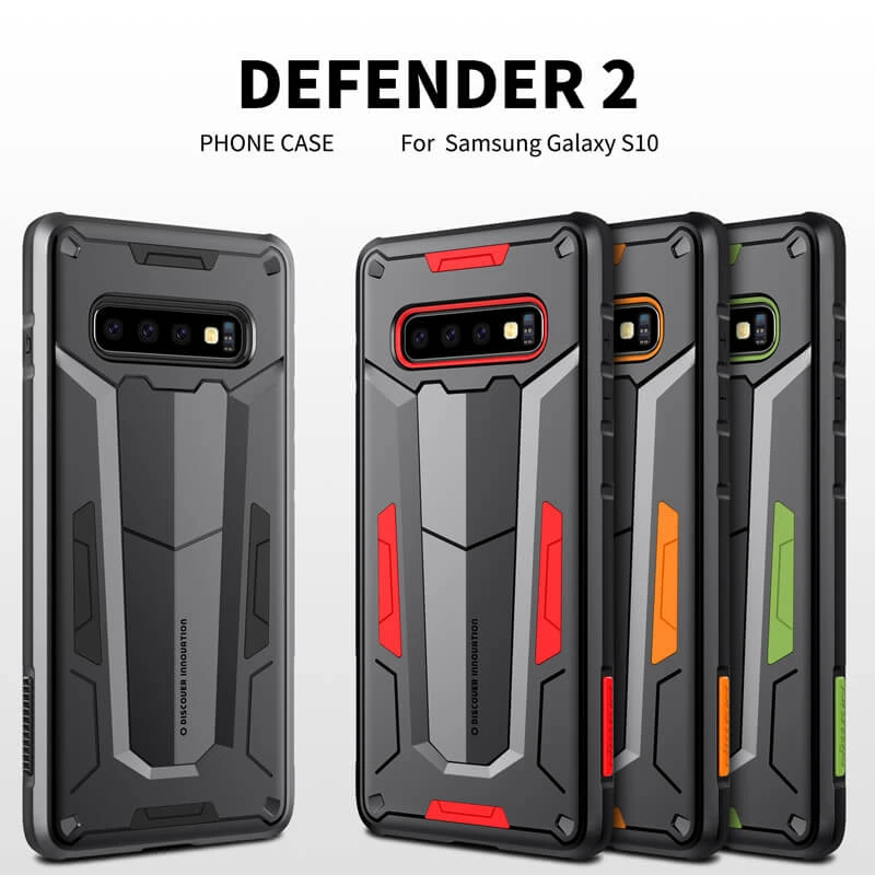 Nillkin Defender 2 Series Armor-border bumper case for Samsung Galaxy S10 official NILLKIN store Nillkin Defender 2 Series Armor-border bumper case for Samsung Galaxy S10 order from official NILLKIN store