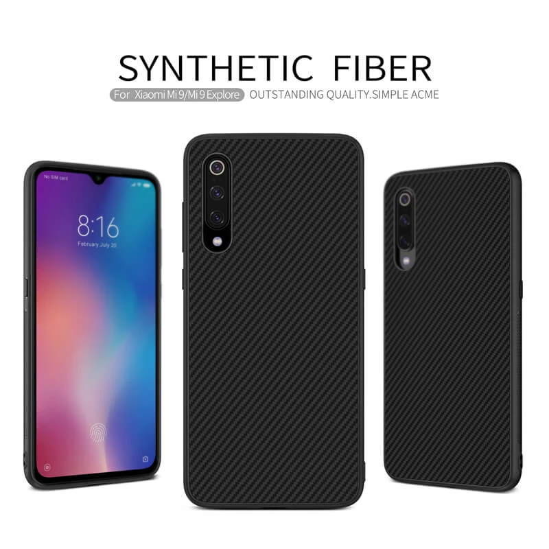 Nillkin Synthetic fiber Series protective case for Xiaomi Mi9 (Mi 9), Mi9 Explorer official NILLKIN store Nillkin Synthetic fiber Series protective case for Xiaomi Mi9 (Mi 9), Mi9 Explorer order from official NILLKIN store