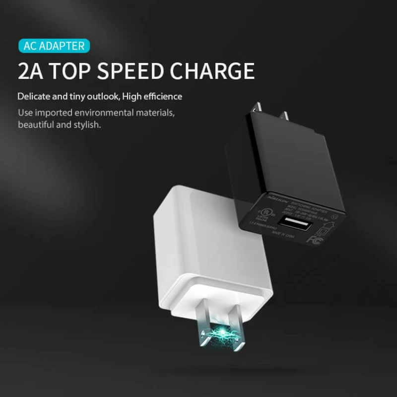 Nillkin USB Charger (AC Adapter B) official NILLKIN store Nillkin USB Charger (AC Adapter B) order from official NILLKIN store