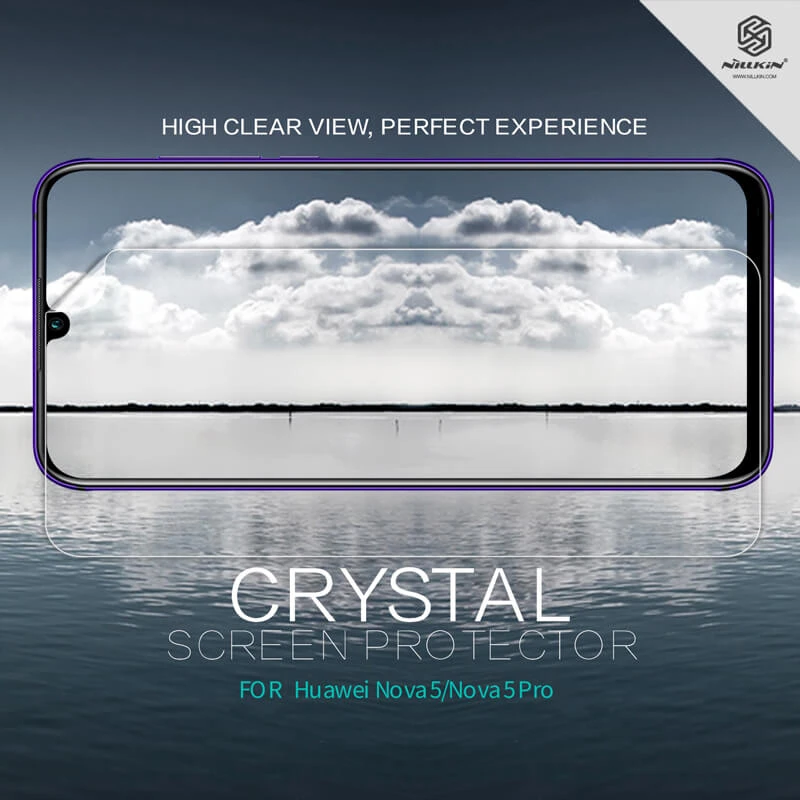 Nillkin Super Clear Anti-fingerprint Protective Film for Huawei Nova 5, Nova 5 Pro official NILLKIN store Nillkin Super Clear Anti-fingerprint Protective Film for Huawei Nova 5, Nova 5 Pro order from official NILLKIN store