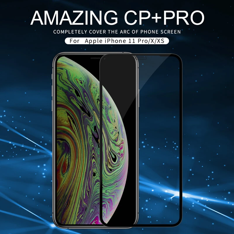 Nillkin Amazing CP+ Pro tempered glass screen protector for Apple iPhone 11 Pro, iPhone XS, iPhone X (5.8) official NILLKIN store Nillkin Amazing CP+ Pro tempered glass screen protector for Apple iPhone 11 Pro, iPhone XS, iPhone X (5.8) order from official NILLKIN store