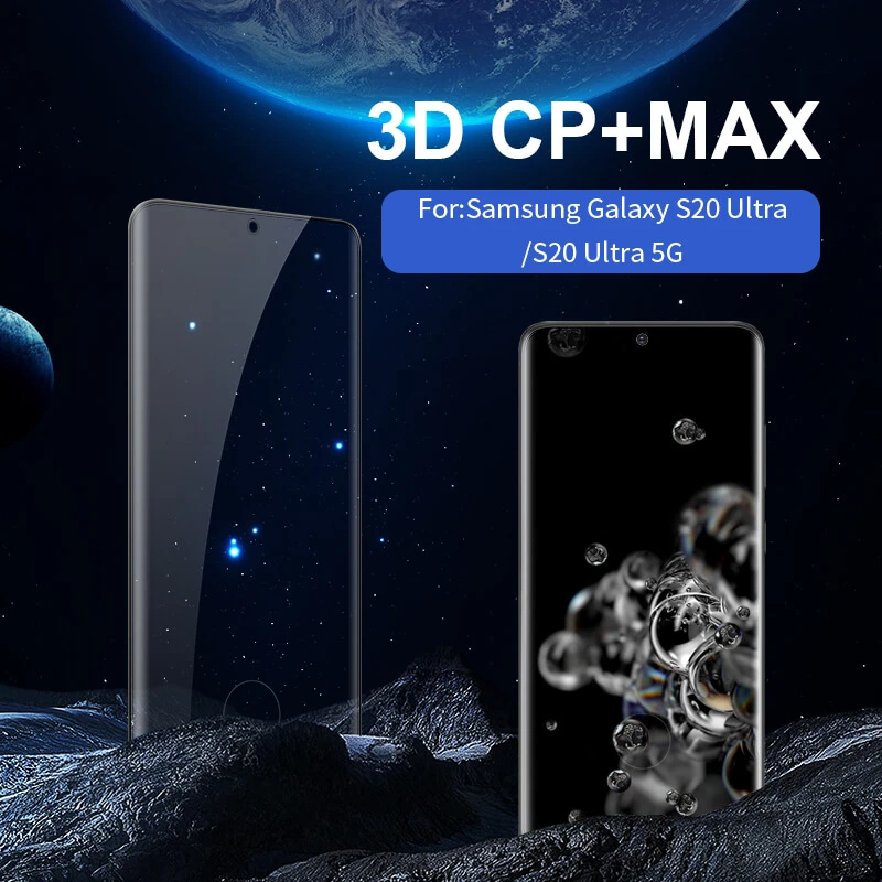 Nillkin Amazing 3D CP+ Max tempered glass screen protector for Samsung Galaxy S20 Ultra (S20 Ultra 5G) official NILLKIN store Nillkin Amazing 3D CP+ Max tempered glass screen protector for Samsung Galaxy S20 Ultra (S20 Ultra 5G) order from official NILLKIN store