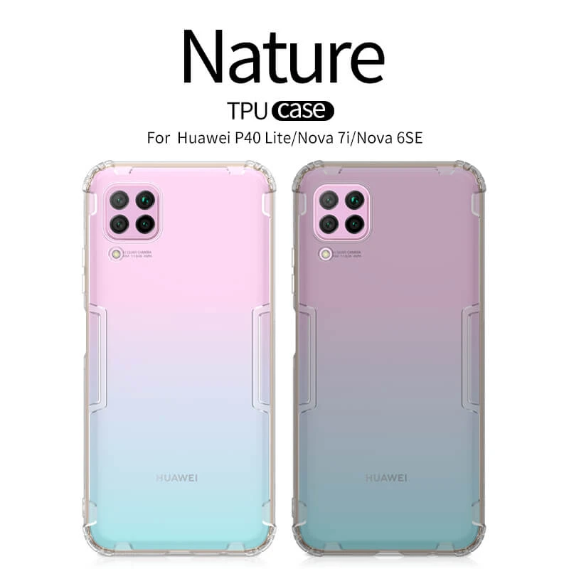 Nillkin Nature Series TPU case for Huawei P40 Lite, Nova 7i, Nova 6 SE official NILLKIN store Nillkin Nature Series TPU case for Huawei P40 Lite, Nova 7i, Nova 6 SE order from official NILLKIN store