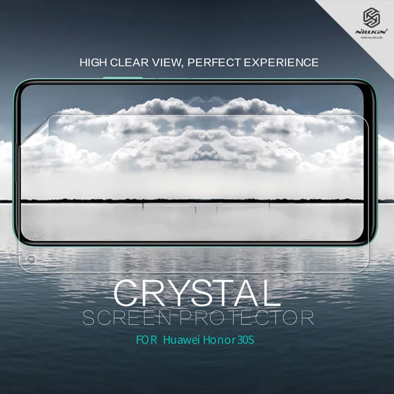 Nillkin Super Clear Anti-fingerprint Protective Film for Huawei Honor 30s official NILLKIN store Nillkin Super Clear Anti-fingerprint Protective Film for Huawei Honor 30s order from official NILLKIN store