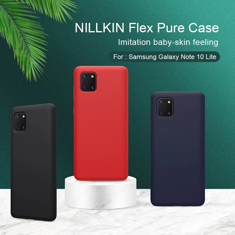 Nillkin Flex PURE cover case for Samsung Galaxy Note 10 Lite official NILLKIN store Nillkin Flex PURE cover case for Samsung Galaxy Note 10 Lite order from official NILLKIN store