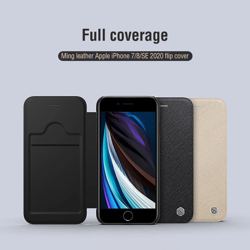 Nillkin Ming Series Leather case for Apple iPhone SE (2022), Apple iPhone SE (2020), iPhone 8, iPhone 7 official NILLKIN store Nillkin Ming Series Leather case for Apple iPhone SE (2022), Apple iPhone SE (2020), iPhone 8, iPhone 7 order from official NILLKIN store