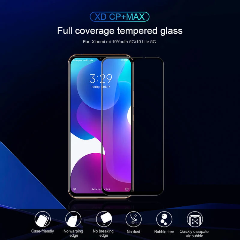 Nillkin Amazing XD CP+ Max tempered glass screen protector for Xiaomi Mi10 Youth (Mi 10 Lite 5G), Xiaomi Redmi 10X 5G, Xiaomi Redmi 10X Pro 5G official NILLKIN store Nillkin Amazing XD CP+ Max tempered glass screen protector for Xiaomi Mi10 Youth (Mi 10 Lite 5G), Xiaomi Redmi 10X 5G, Xiaomi Redmi 10X Pro 5G order from official NILLKIN store