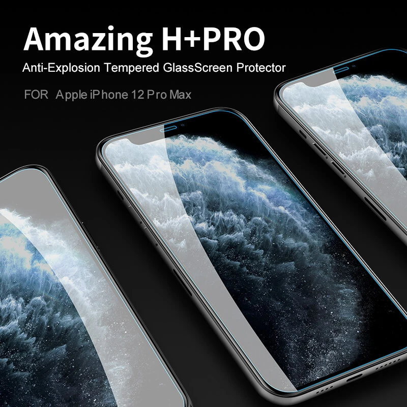 Nillkin Amazing H+ Pro tempered glass screen protector for Apple iPhone 12 Pro Max 6.7 official NILLKIN store Nillkin Amazing H+ Pro tempered glass screen protector for Apple iPhone 12 Pro Max 6.7 order from official NILLKIN store