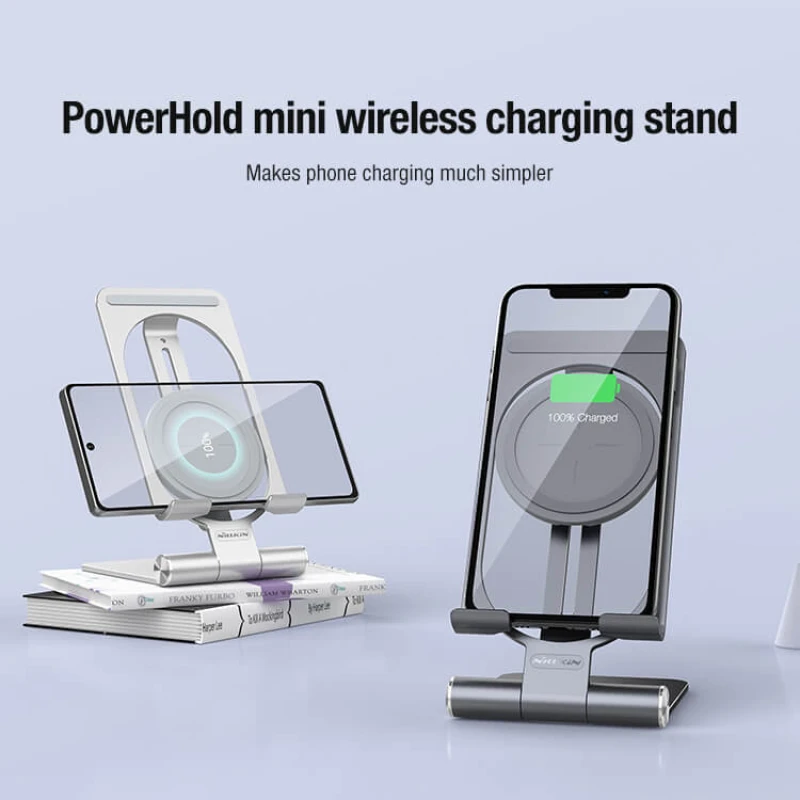 Nillkin PowerHold Mini wireless charging stand official NILLKIN store Nillkin PowerHold Mini wireless charging stand order from official NILLKIN store